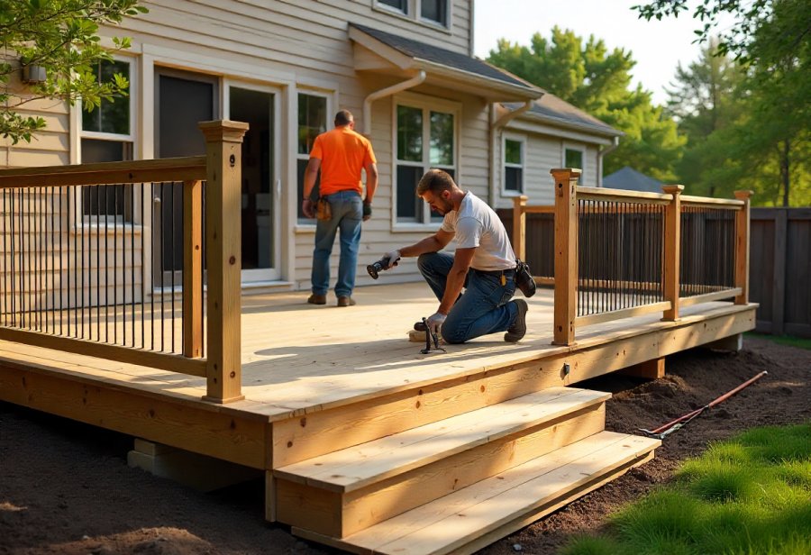 Transform Your Outdoor Space with a Custom Stunning Deck Design